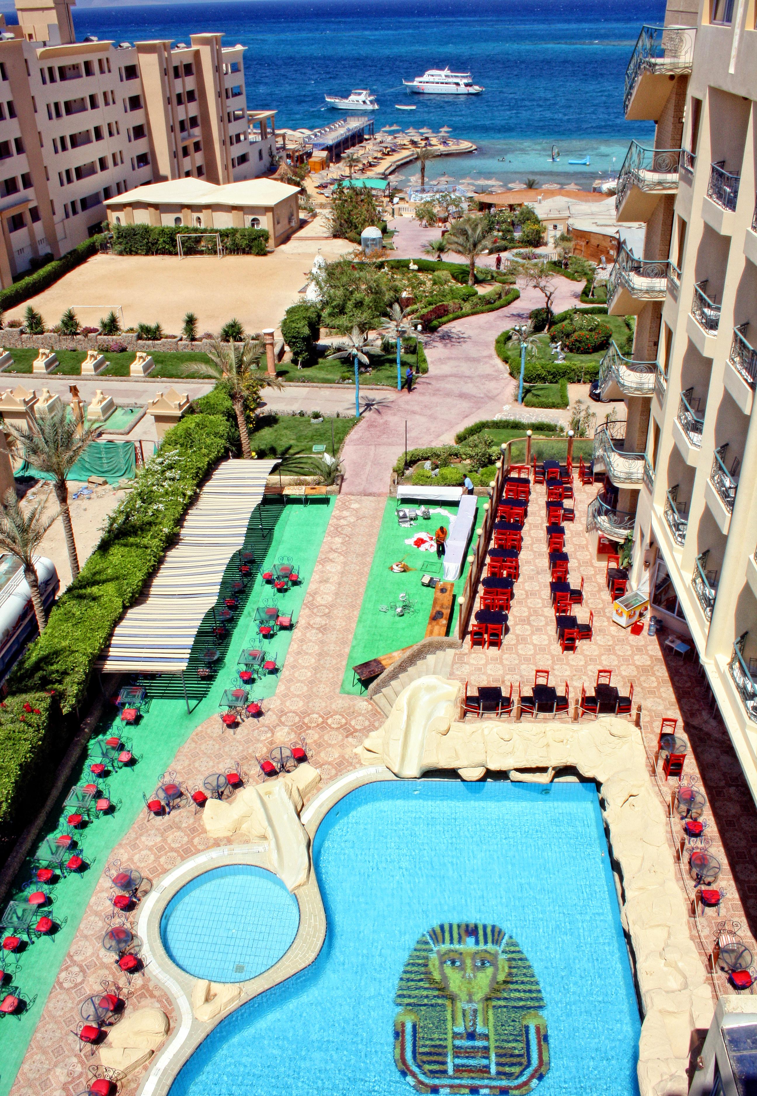 King Tut Aqua Park Beach Resort Hurghada Extérieur photo